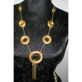 Collar Aros Dorados