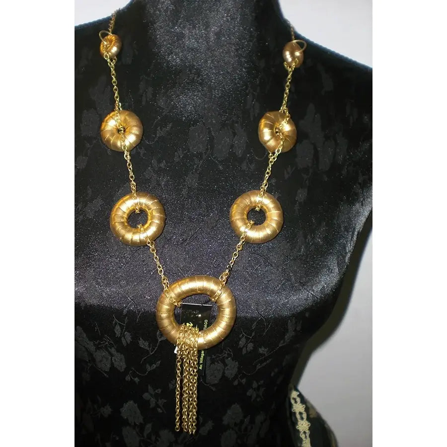 Collar Aros Dorados