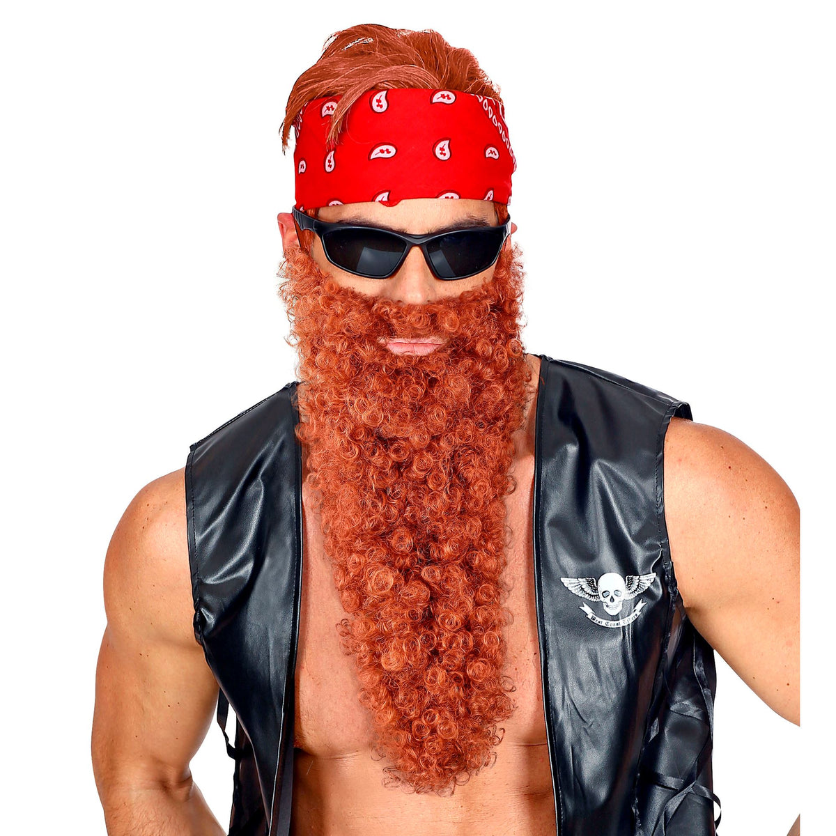 Barba Pelirroja Rizada