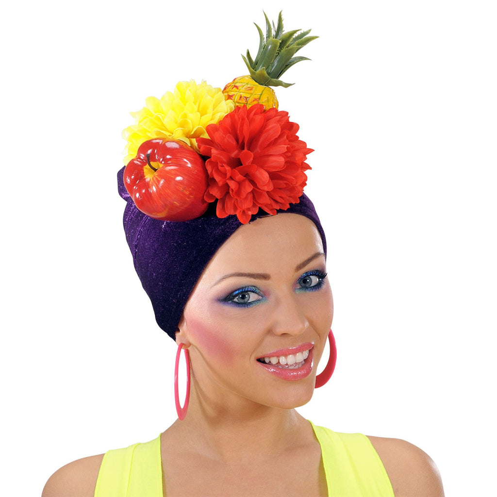 Tocado Carmen Miranda con Frutas