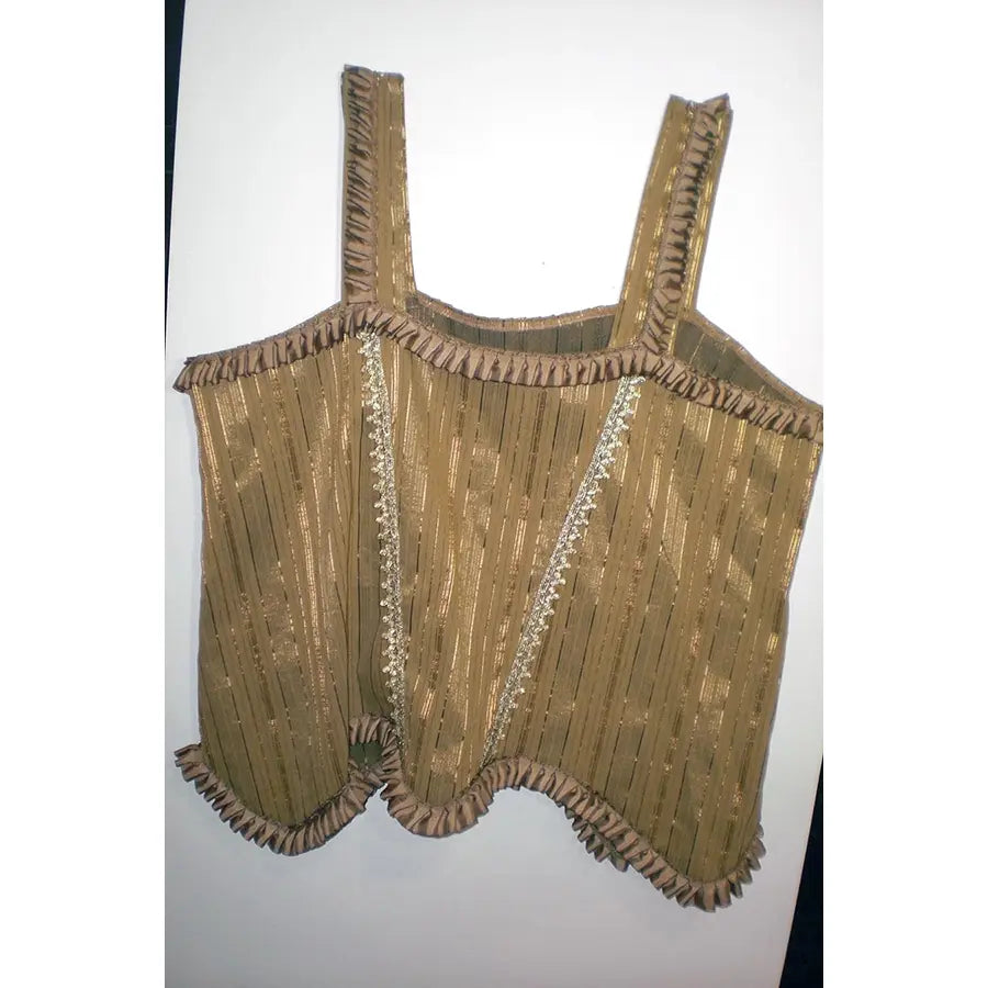 Corpiño Medieval Mujer — Confección Artesanal