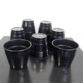 Reusable Black Cups Pack