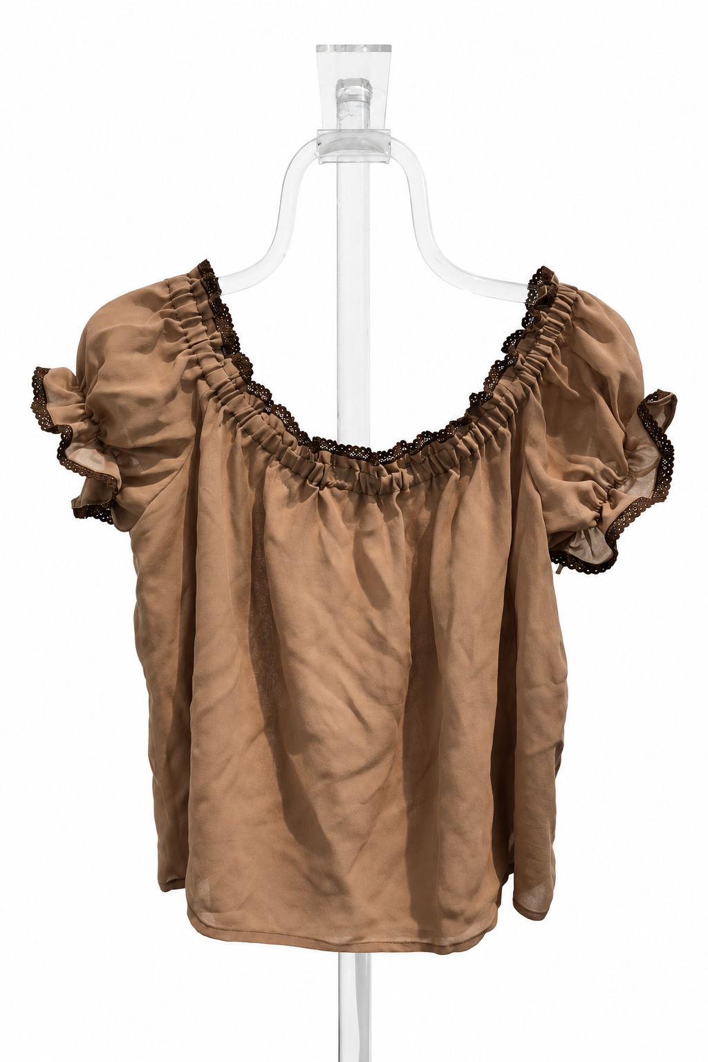 Camisa Medieval Crudo con Pasamanería