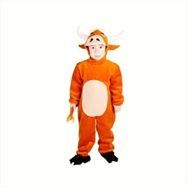 Toddler Ox Costume – Jumpsuit with Hood and Ears