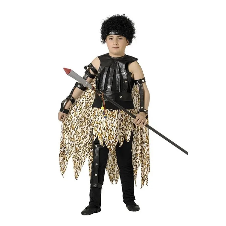 Kids African Warrior Costume - Tribal Outfit For Boys