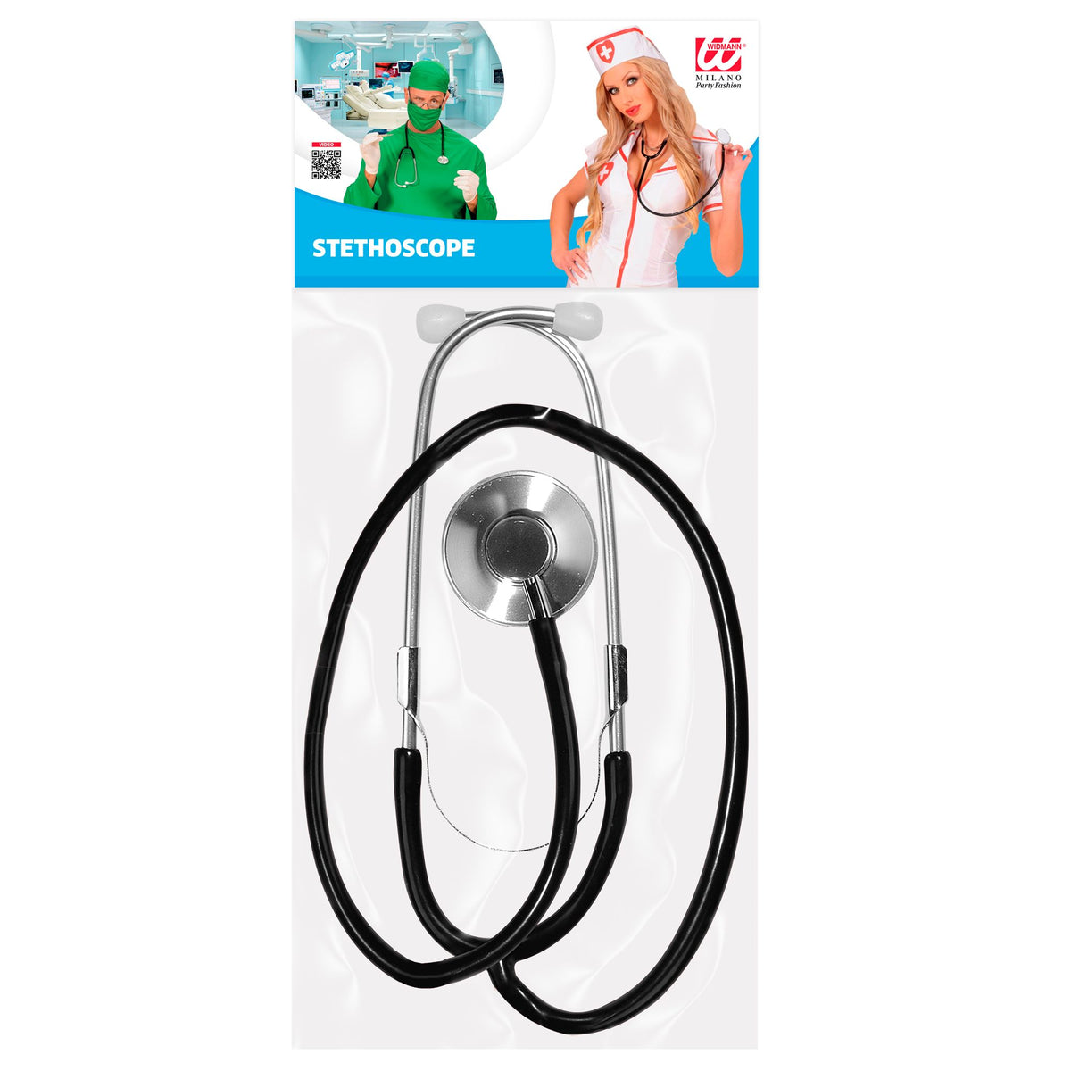 Estetoscopio de Juguete – Accesorio para Disfraz de Médico o Enfermera