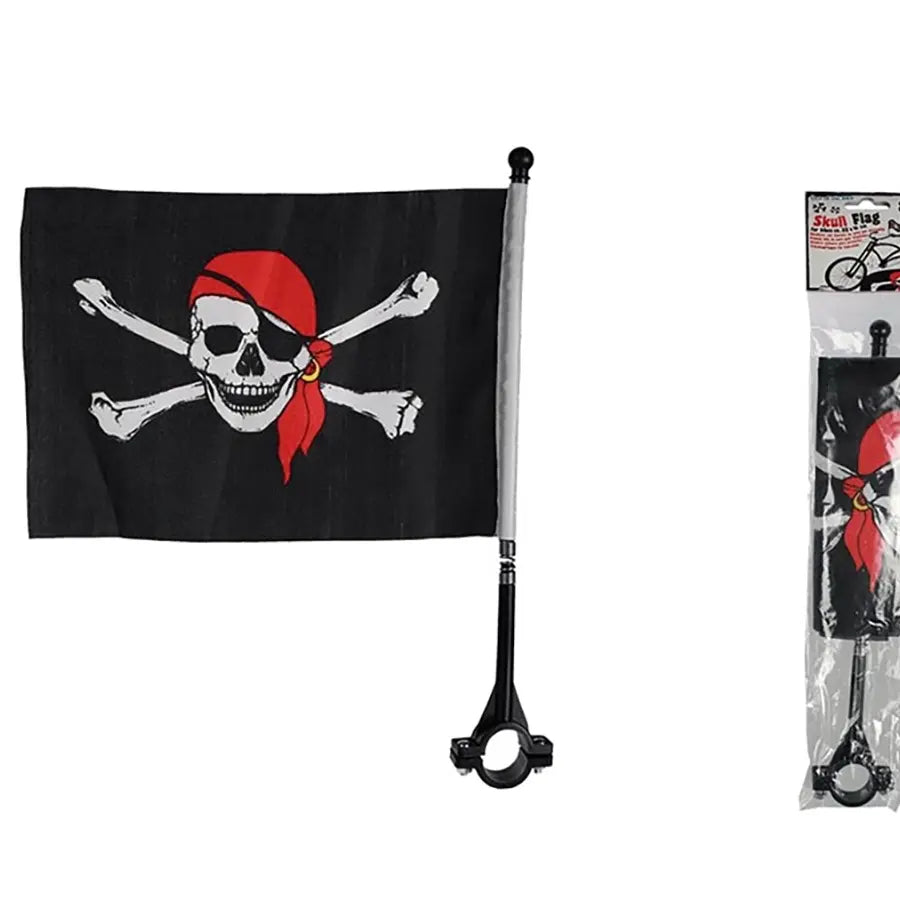 Bandera Pirata Para Bicicleta