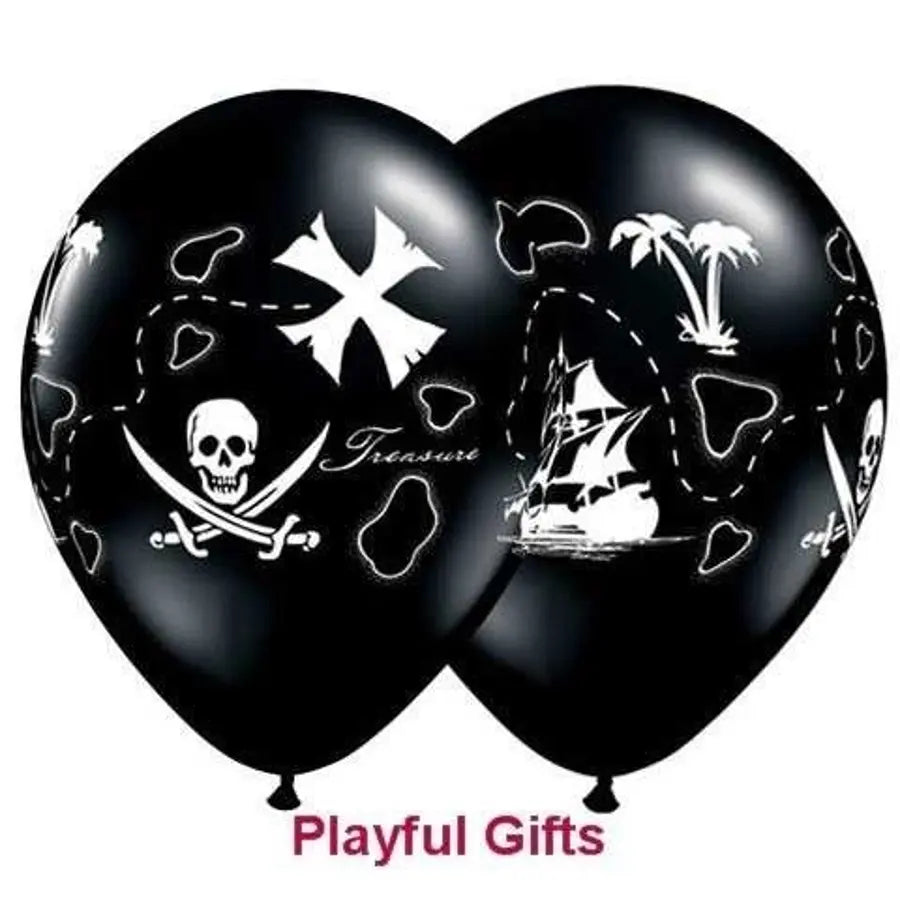 Globos Pirata – Pack de 6 Globos Decorativos
