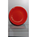 Small Orange Plates