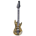 Guitarra Hinchable Rock Amarilla.