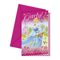6-Pack Disney Princess Invitations