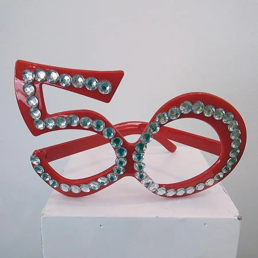 Gafas Número 50 para Cumpleaños