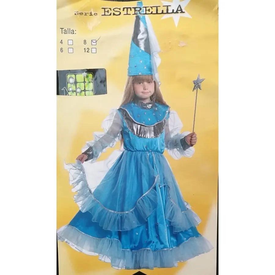 Disfraz Hada Azul Infantil – Vestido De Cuento