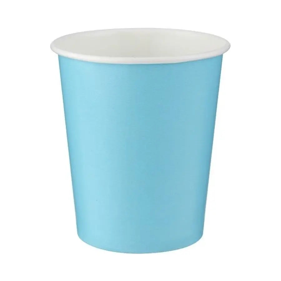 Pack Of 10 Light Blue Cups
