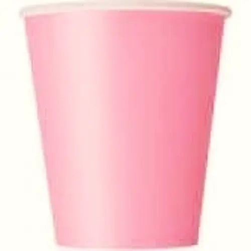 Pack Of 10 Light Pink Cups