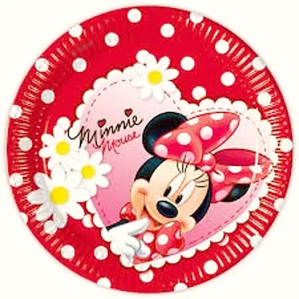 Platos Minnie Pequeño