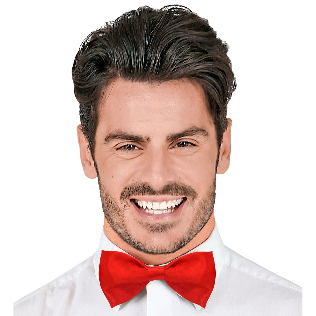 Pajarita de Raso Blanca