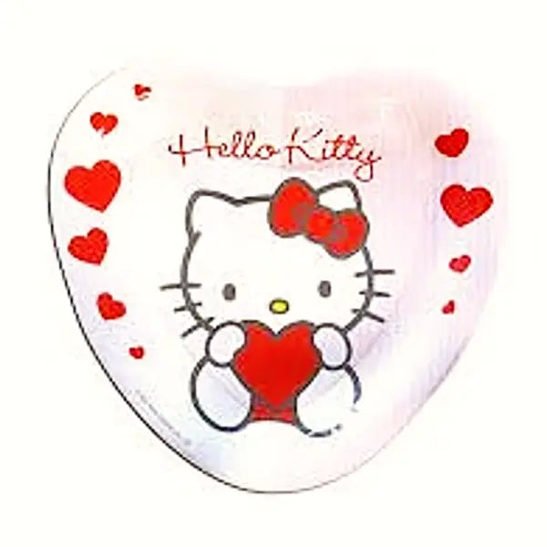 Small Kitty Heart Plates
