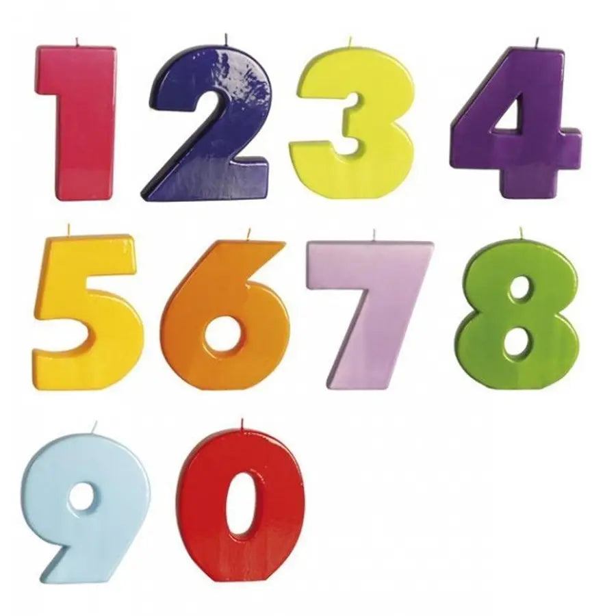 Velass Números De Colores