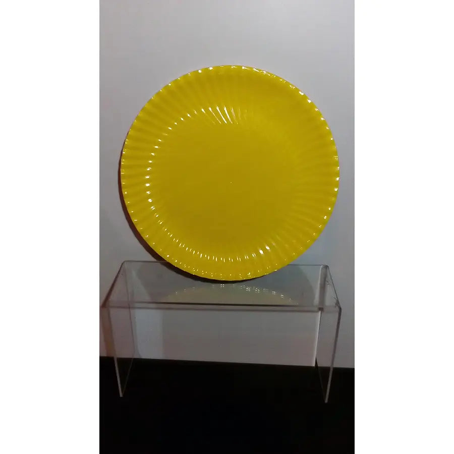 Large Yellow Plates