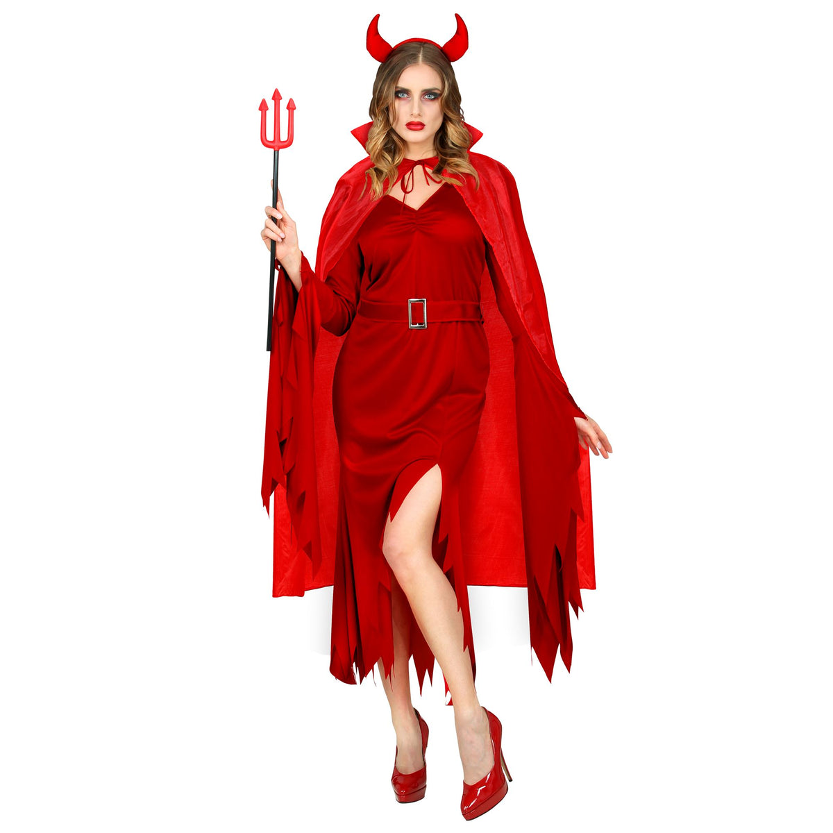 Capa Roja de Terror Talla Única