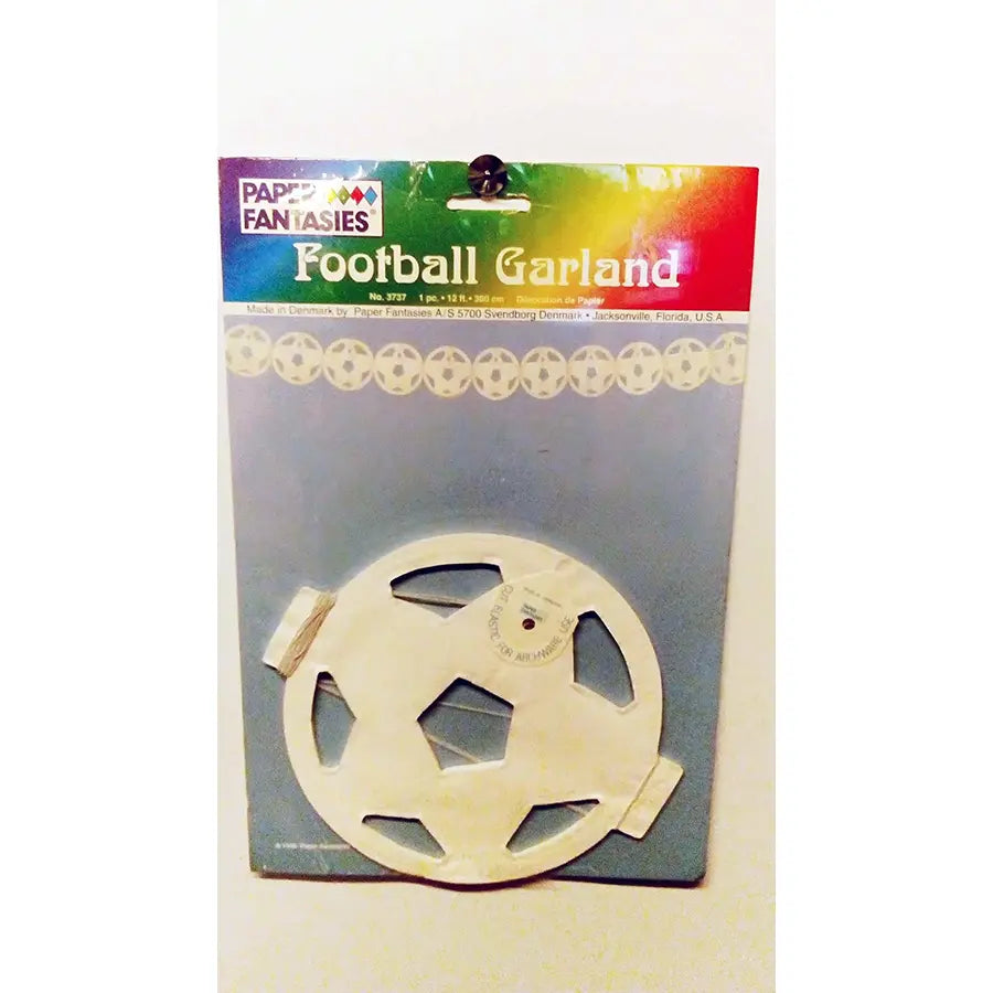 Guirnaldas Balón Fútbol Blanco