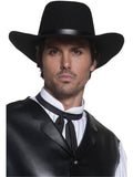 Sombrero Pistolero Negro Adulto