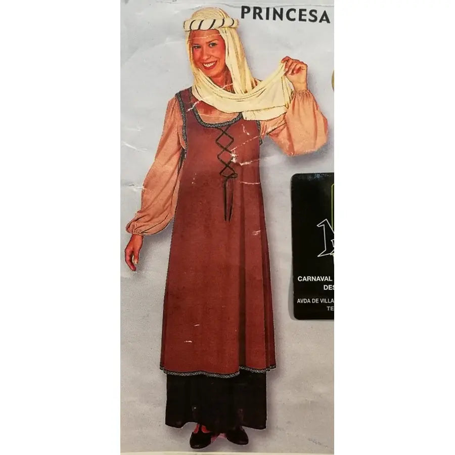 Disfraz Princesa Medieval Adulto — Artesanal Español