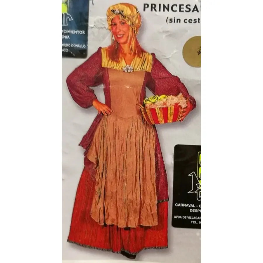 Disfraz Princesa Sara Adulto – Vestido Medieval De Época
