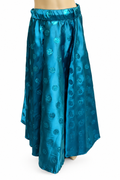 Blue Skirt Costume with Glitter Polka Dots