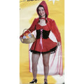 Disfraz Caperucita Roja con Capa de Tul para Mujer