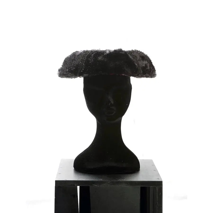 Montera Torero Negra Lujo