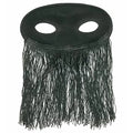 Antifaz con Flecos Negro
