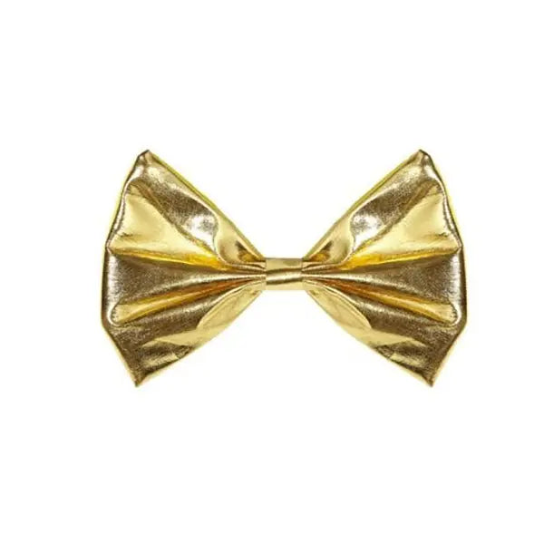 Pajarita Dorada Metalizada