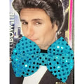 Blue Sequin Bow Tie