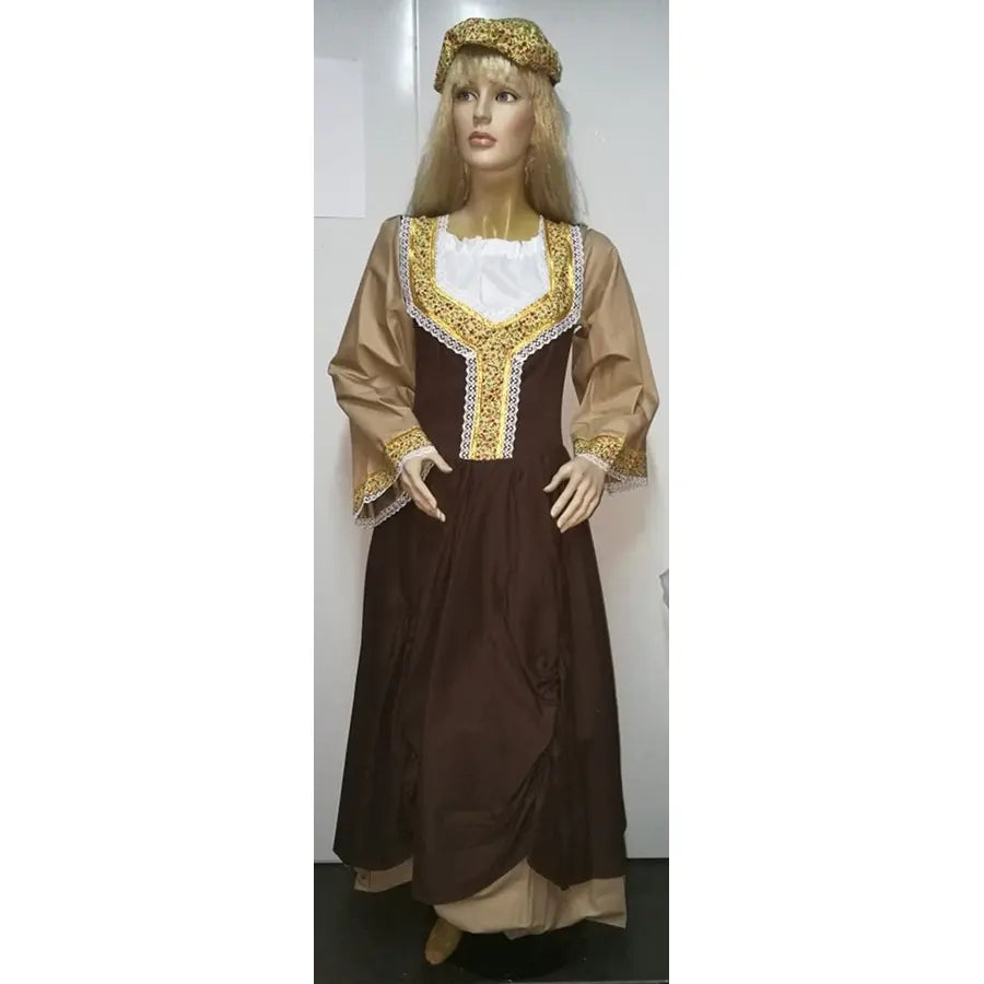Leonor Court Lady Costume — Medieval Dress for Women