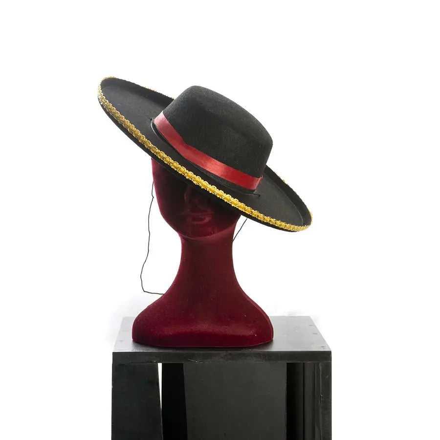 Sombrero Cordobés Ribete Dorado