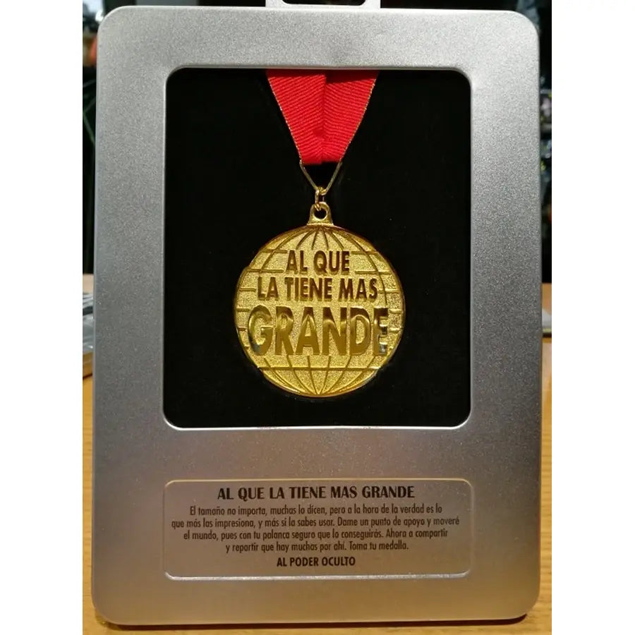 Medalla Al Que La Tiene Más Grande