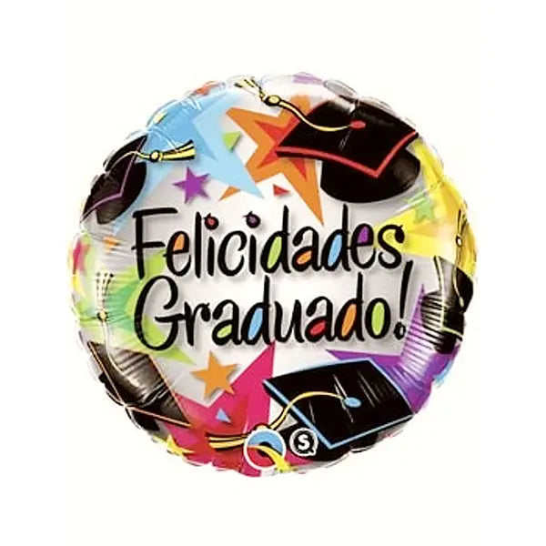 Globos Felicidades Graduado