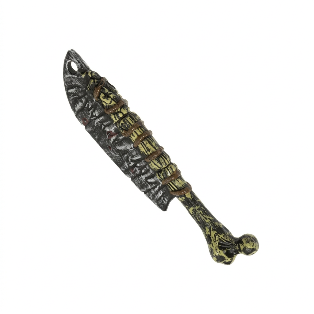 Cuchillo con Hueso para Disfraz