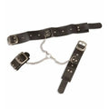 Collar Con Esposas De Piel.