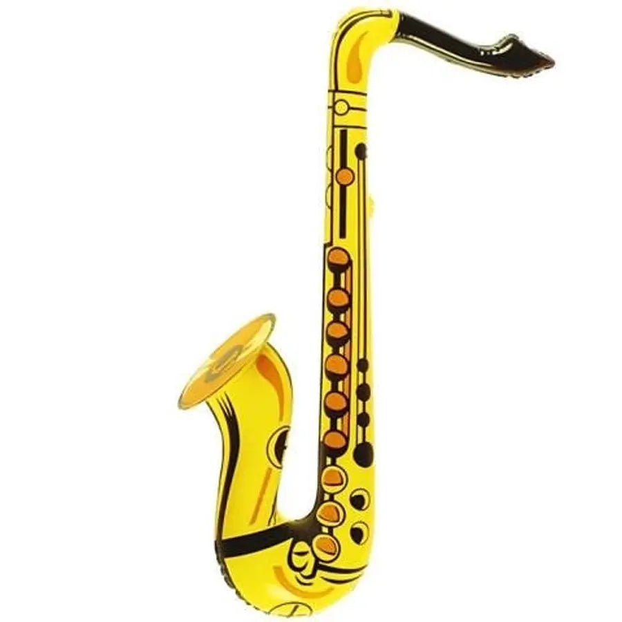 Saxofon Amarillo Hinchable