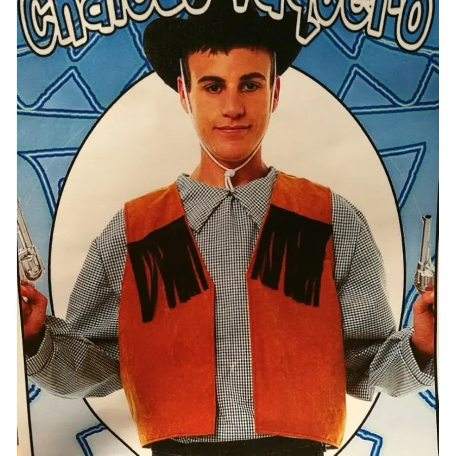 Chaleco Vaquero — Complemento Western para Adulto