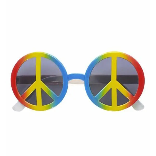 Gafas Pacifistas Multicolor para Disfraz