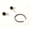 Diadema Bolas Negras con Purpurina