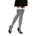 Calcetines Rayas Blanco-Negro 70 Den Tu