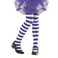Medias Rayas Azul-Blanco Infantil 70Den