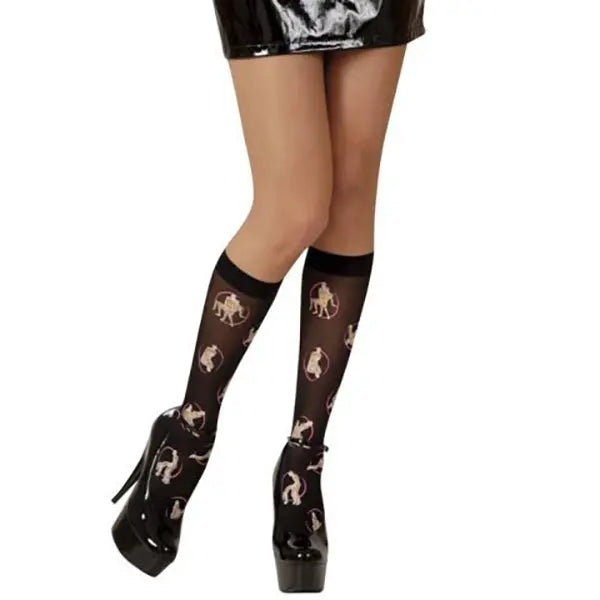 Calcetines Kama Sutra Negros 70Den