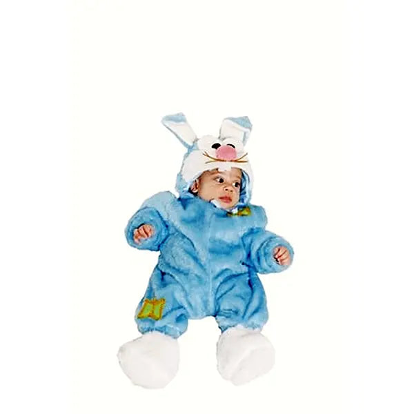 Blue Bunny Costume for Kids – Jumpsuit and Hat with Ears