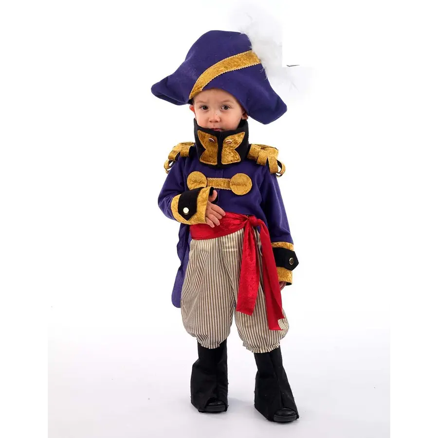 French Pirate General Costume for Kids – Historical Military Outfit